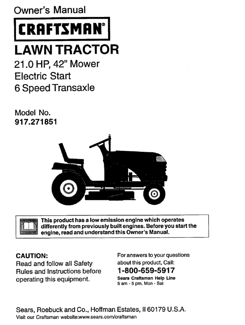 Craftsman 917.271851 User manual