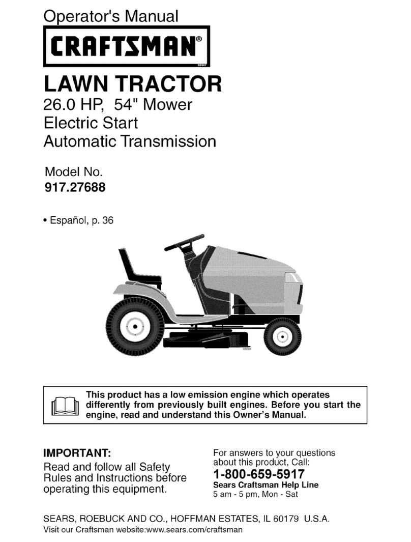 Craftsman 917.27688 Operator's manual