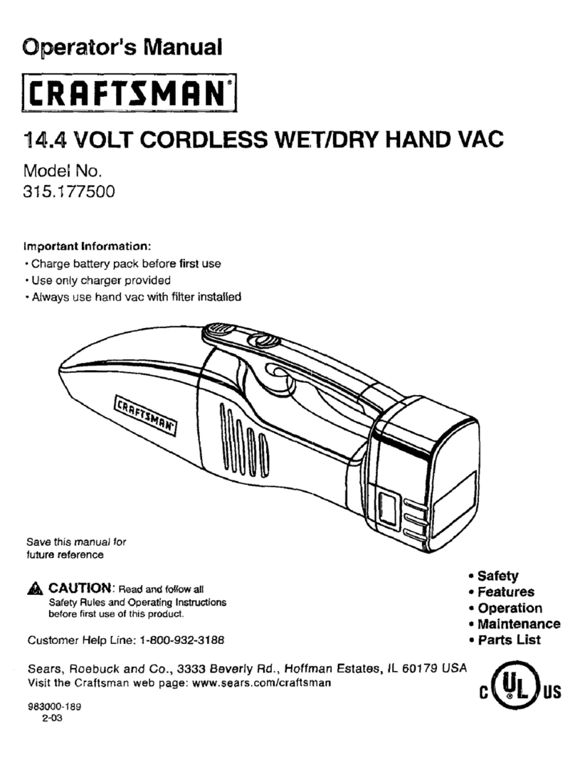 Craftsman 315.177500 Operator's manual
