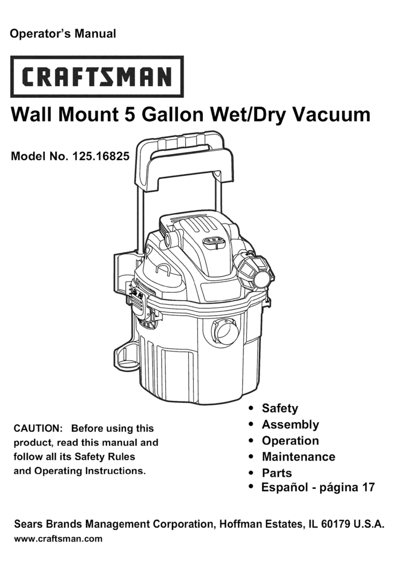 Craftsman 125.16825 User manual