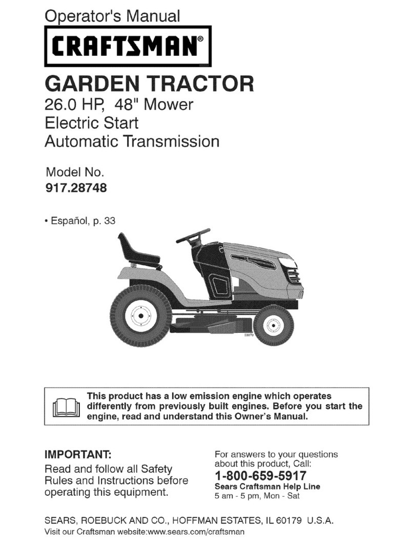 Craftsman 917.28748 Operator's manual
