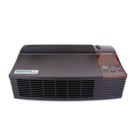 Oreck XL AIRP Series User manual