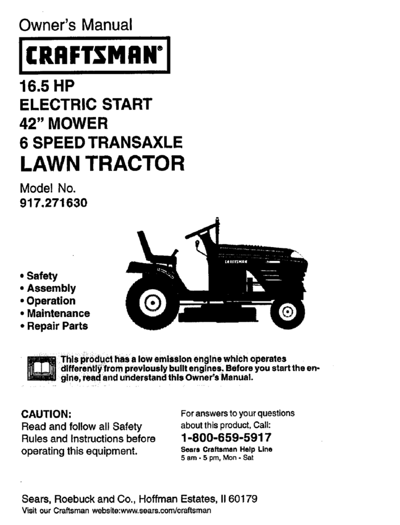Craftsman 917.271630 User manual