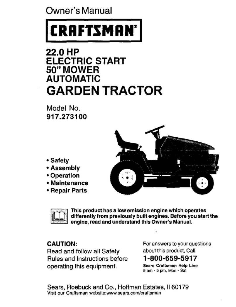 Craftsman 917.273100 User manual
