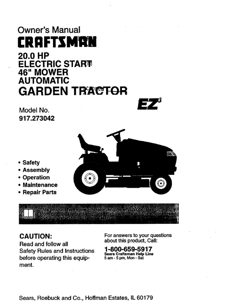 Craftsman EZ3 917.273042 User manual