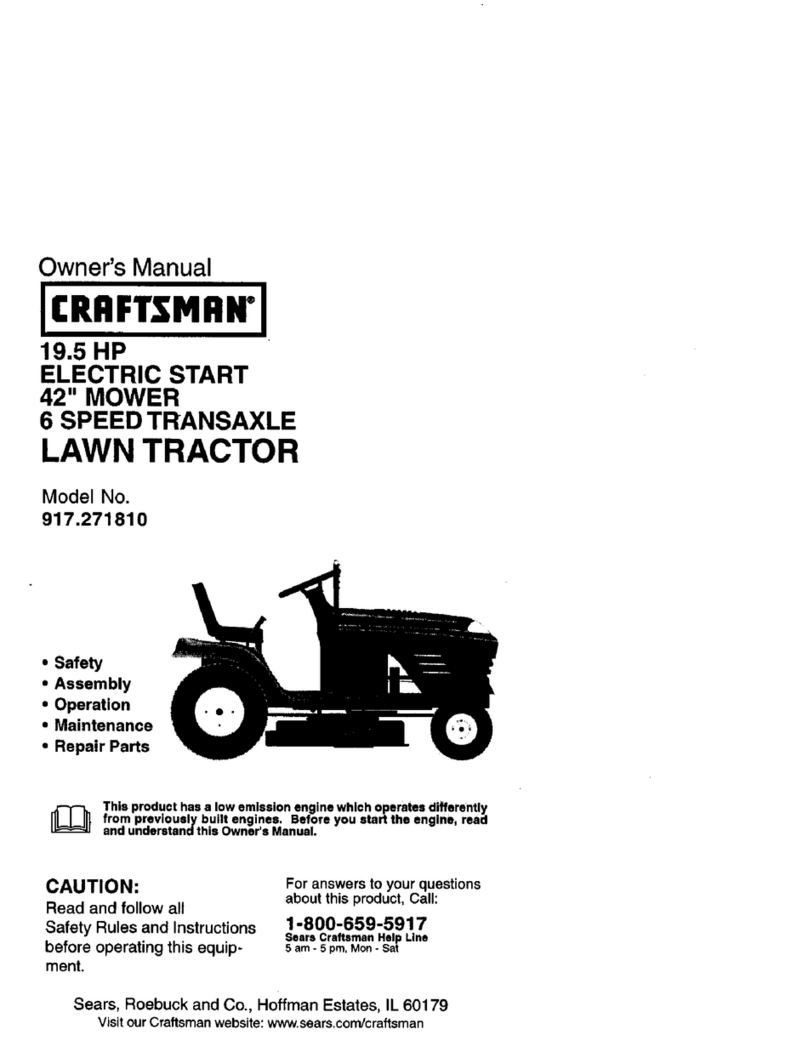 Craftsman 917.271810 owner's manual