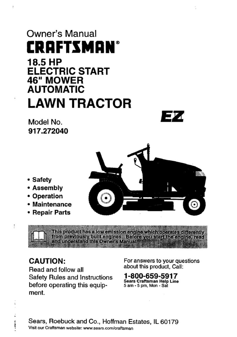 Craftsman EZ 917.272040 User manual