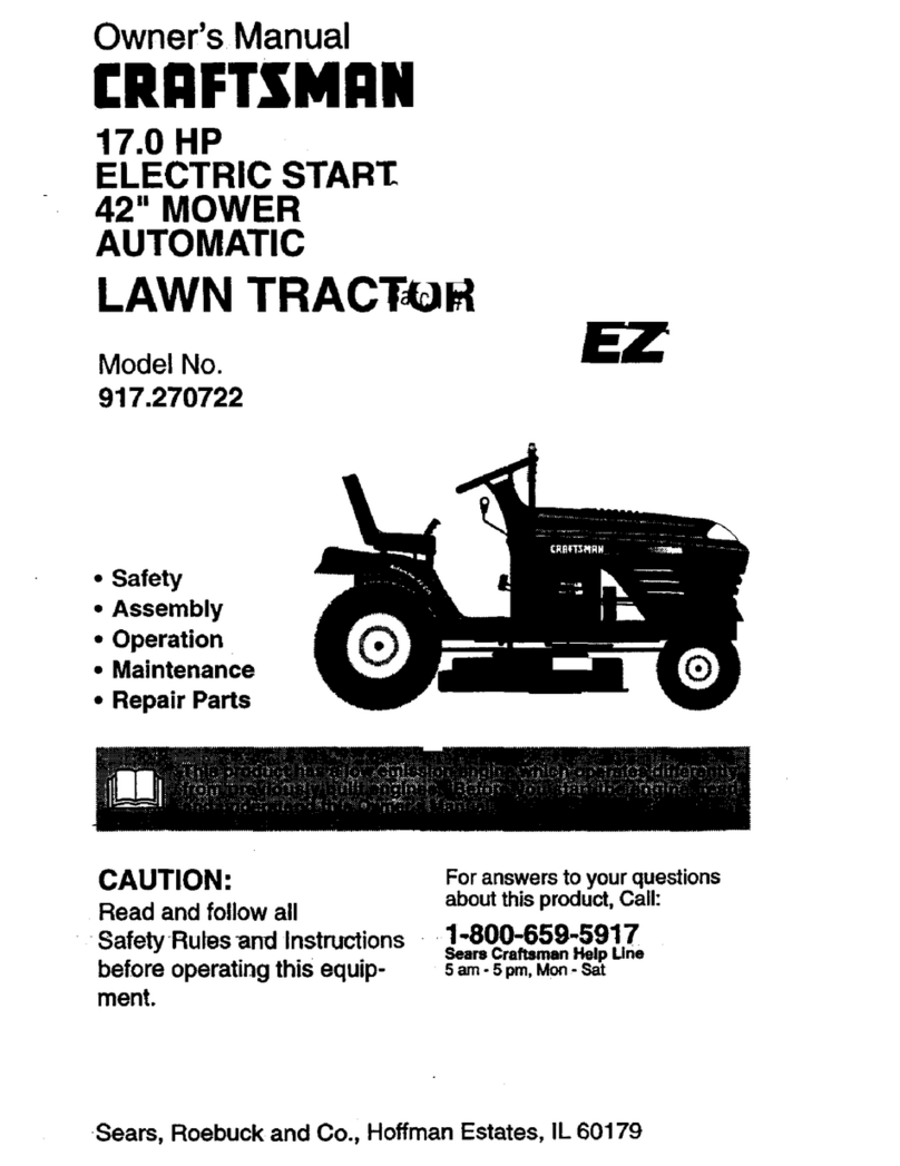 Craftsman EZ 917.270722 User manual