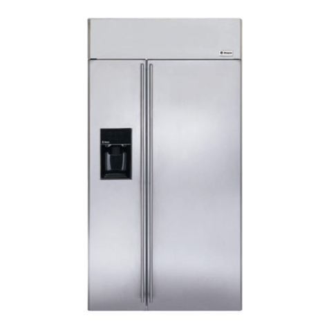 GE Monogram ZISS480DRISS owner's manual