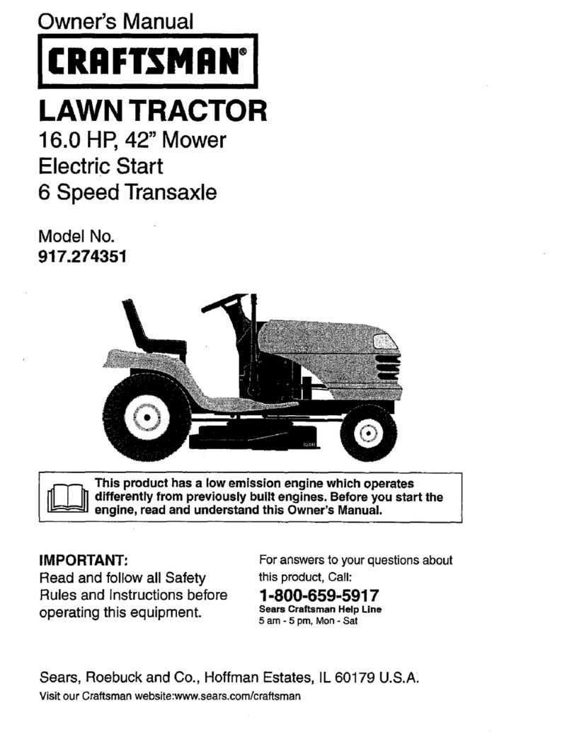 Craftsman 917.274351 User manual