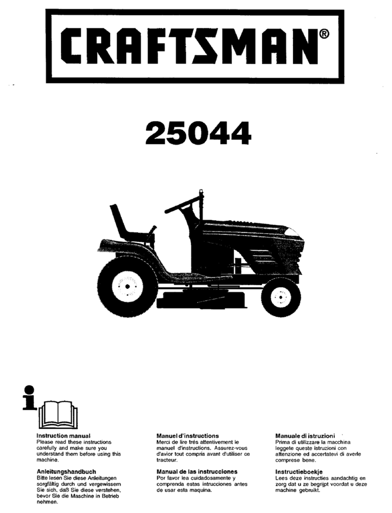 Craftsman 25044 User manual
