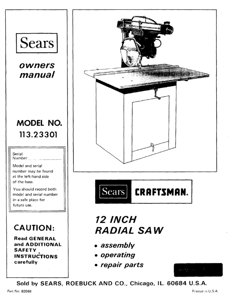 Craftsman 113.23301 User manual