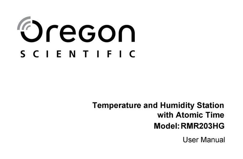 Oregon Scientific RMR203HG User manual