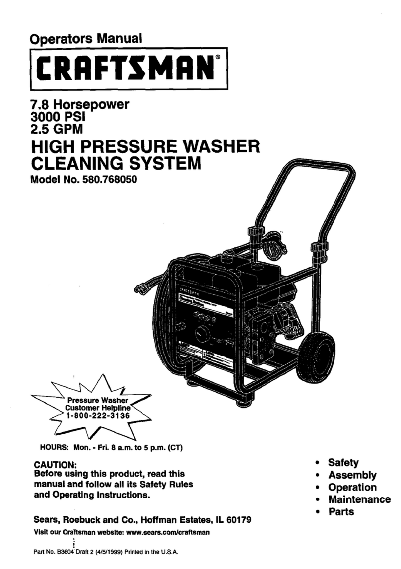 Craftsman 580.768050 Operator's manual