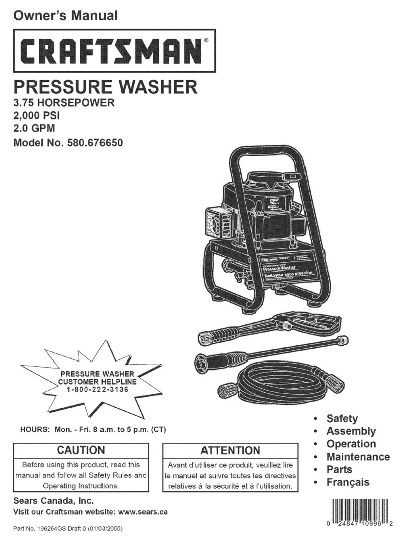 Craftsman 580.676650 User manual