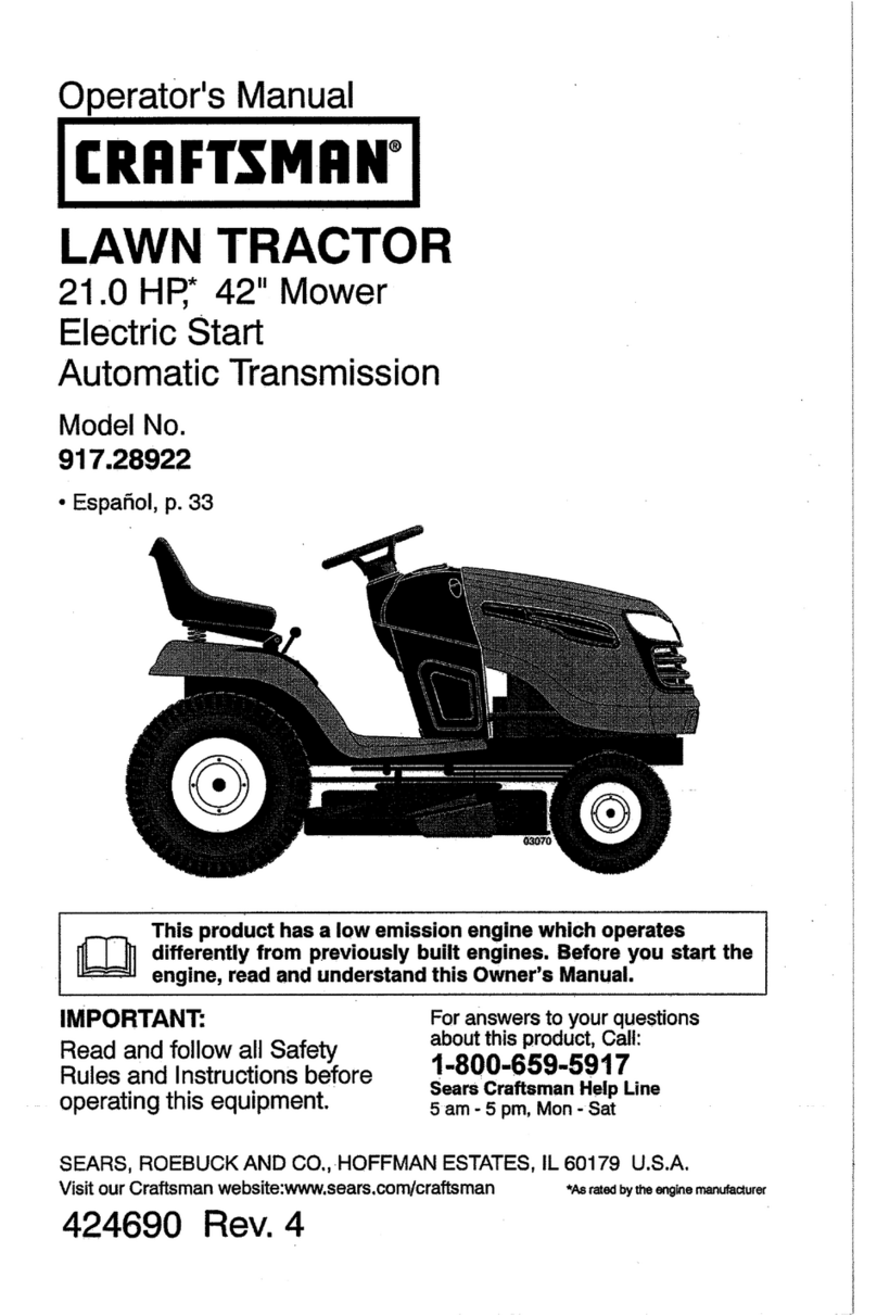 Craftsman 917.28922 User manual