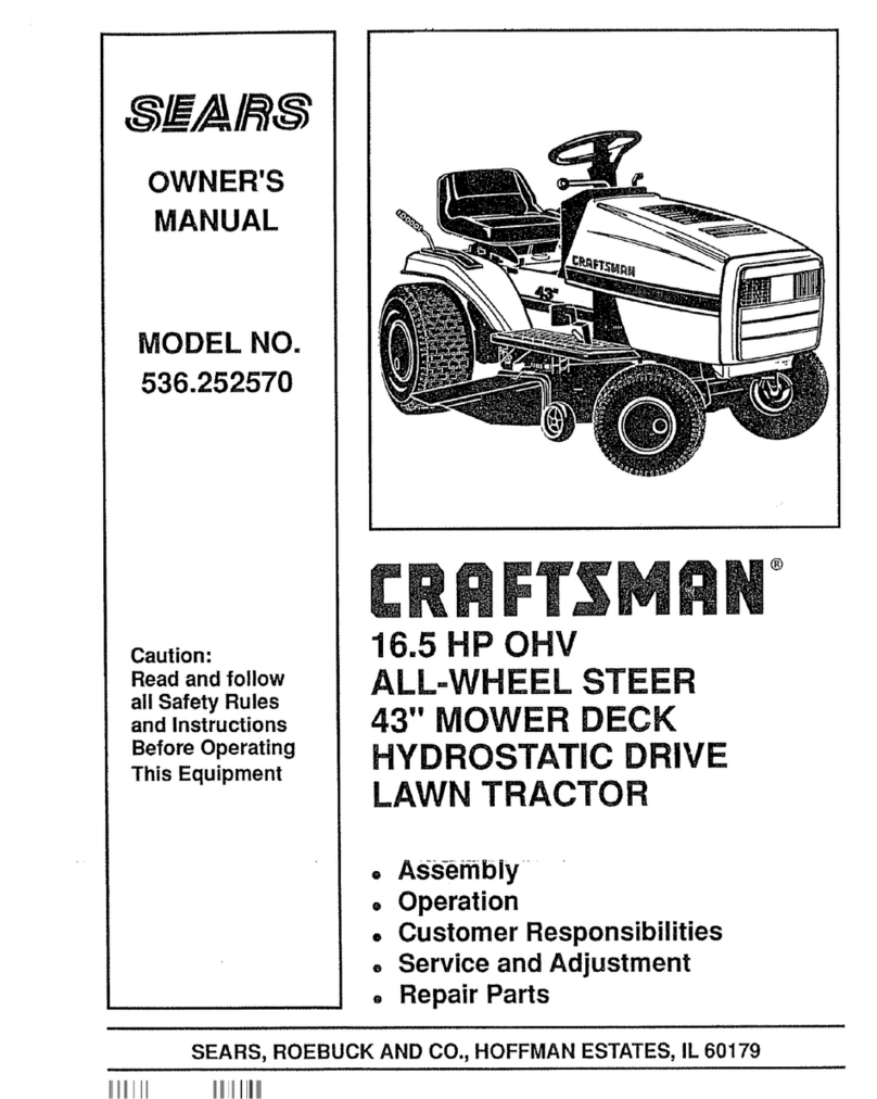 Craftsman 536.252570 User manual