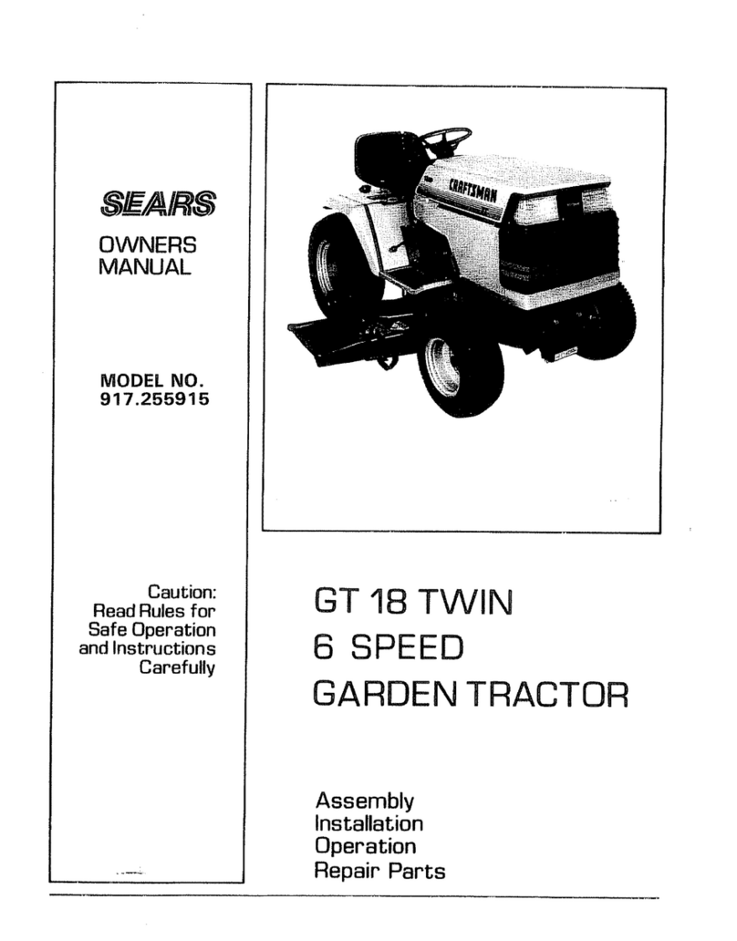 Craftsman 917.255915 User manual Craftsman 917.255915 User manual