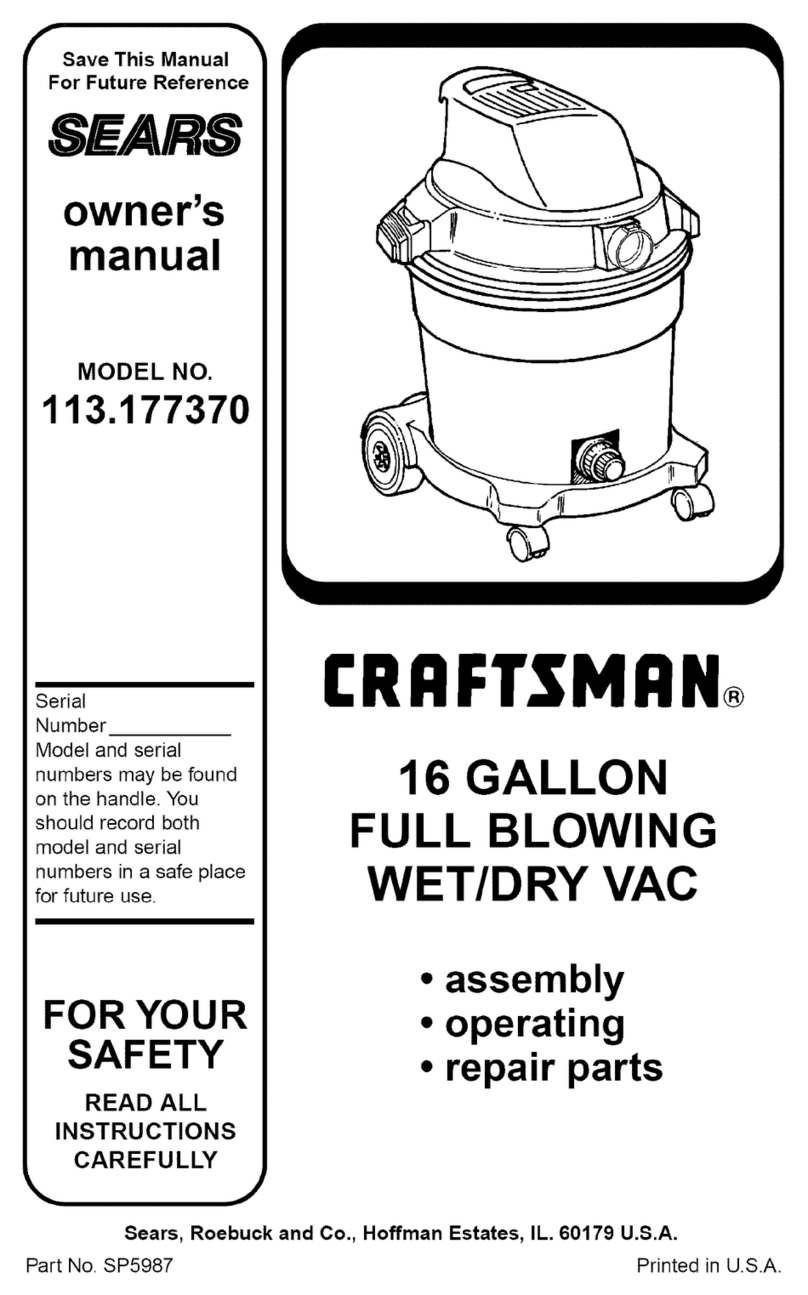 Craftsman 113.177370 owner's manual