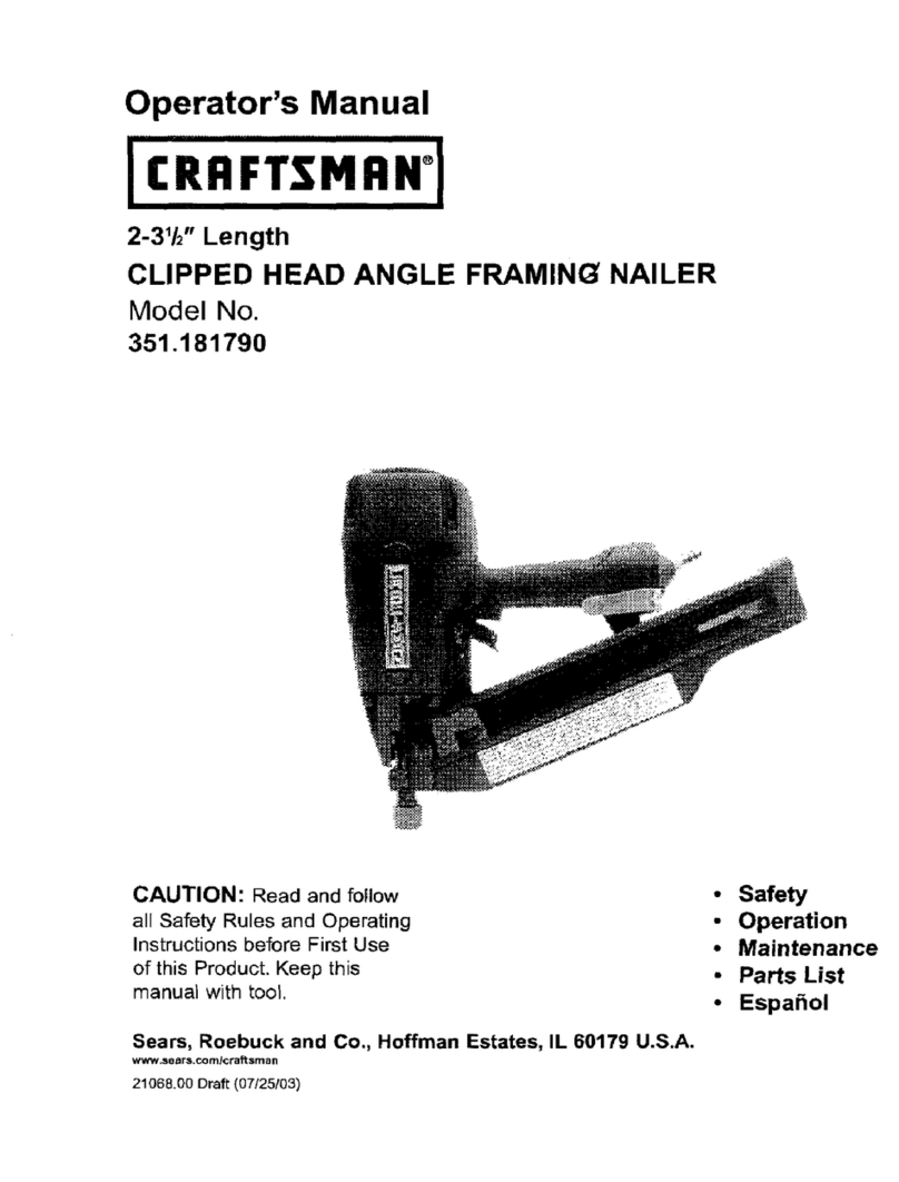 Craftsman 351.181790 Operator's manual