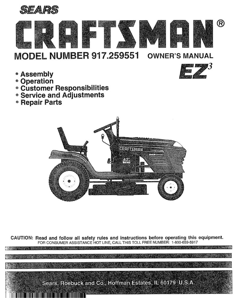 Craftsman EZ3 917.259551 User manual