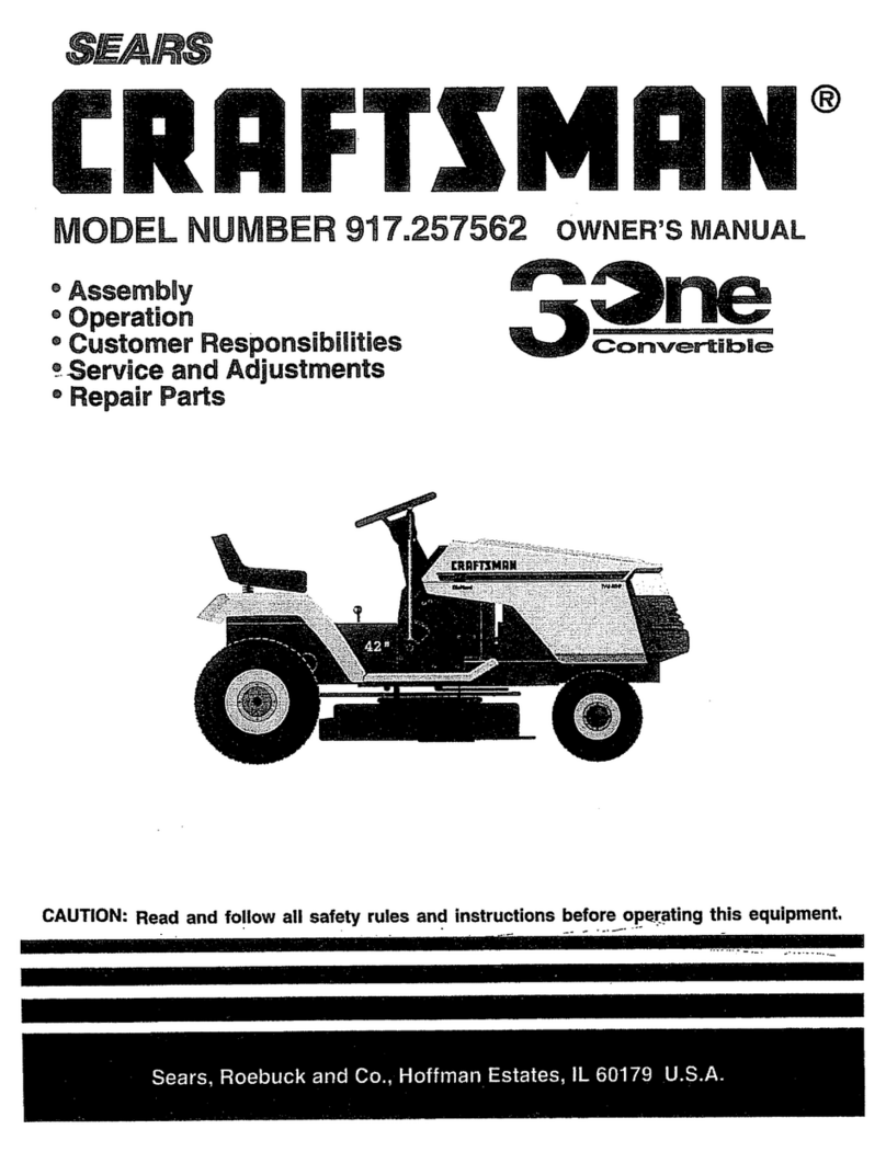 Craftsman 3One 917.257562 User manual