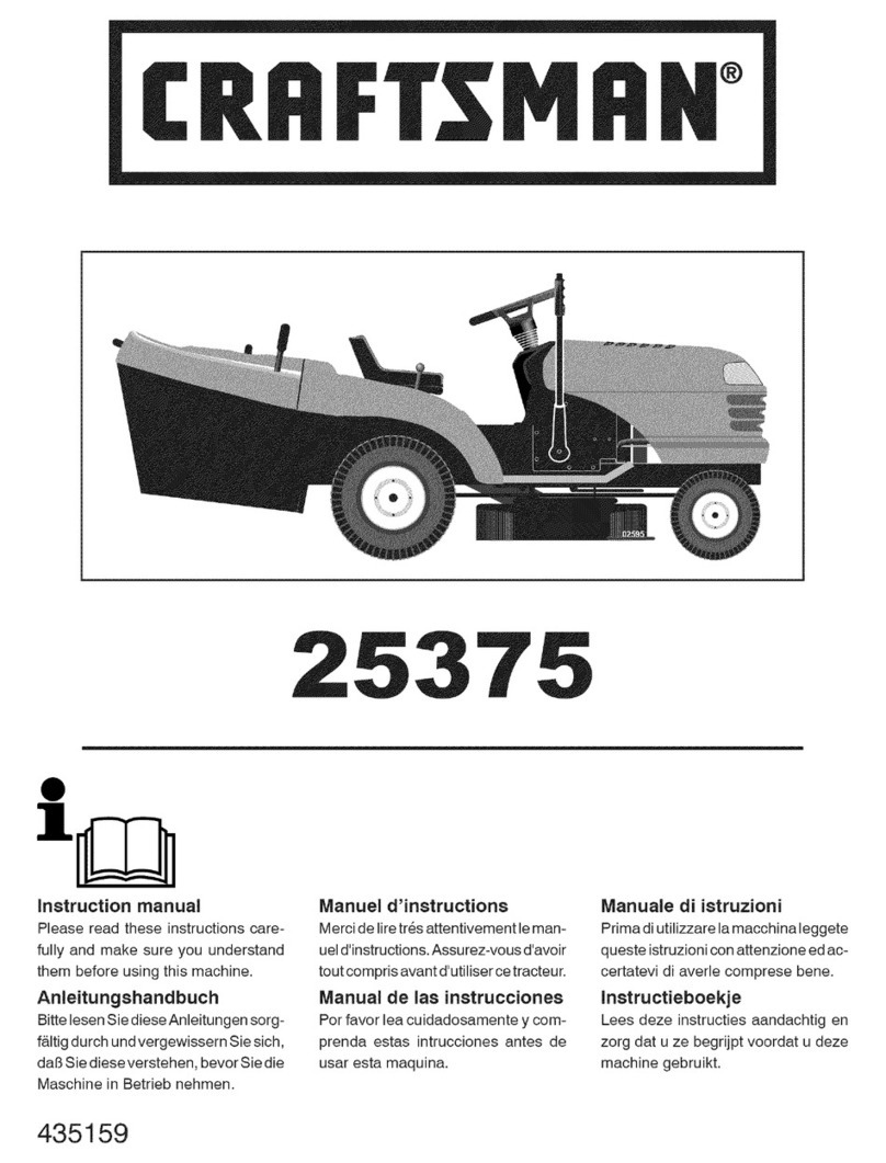 Craftsman 25375 User manual Craftsman 25375 User manual