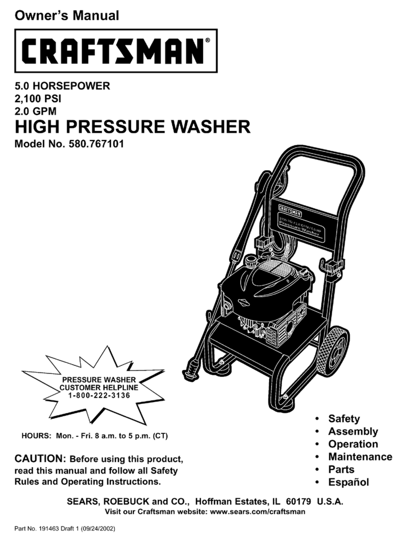 Craftsman 580.767101 User manual