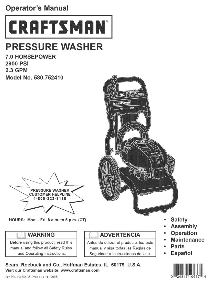 Craftsman 580.752410 Operator's manual