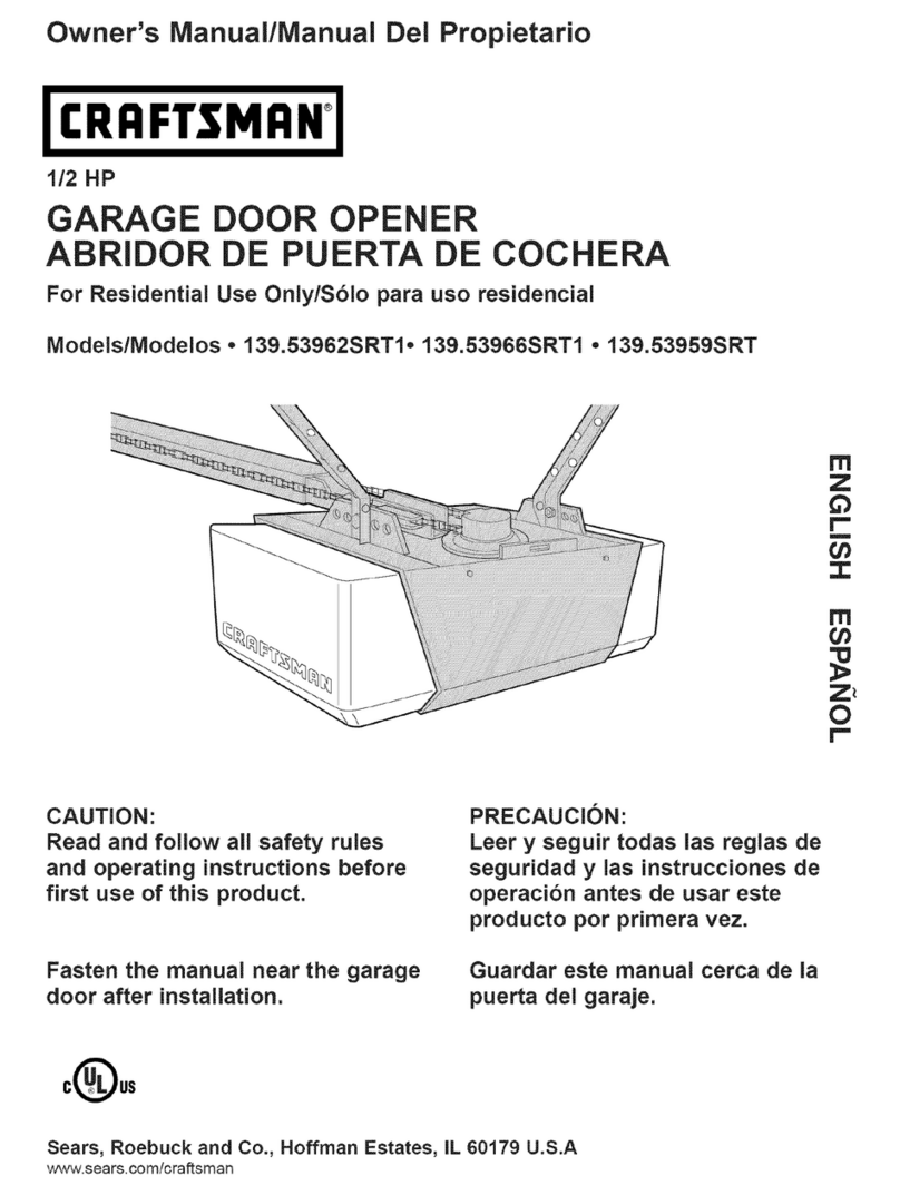 Craftsman 139.53962SRT1 owner's manual
