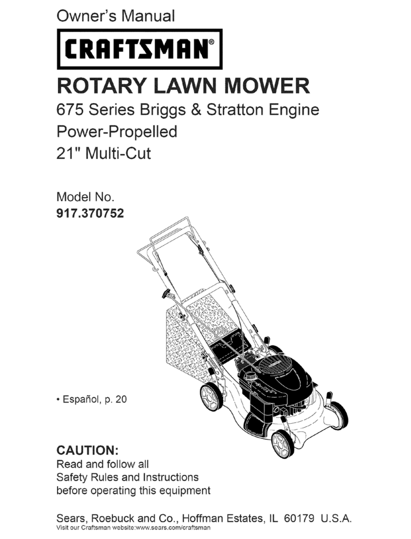 Craftsman 917.370752 User manual