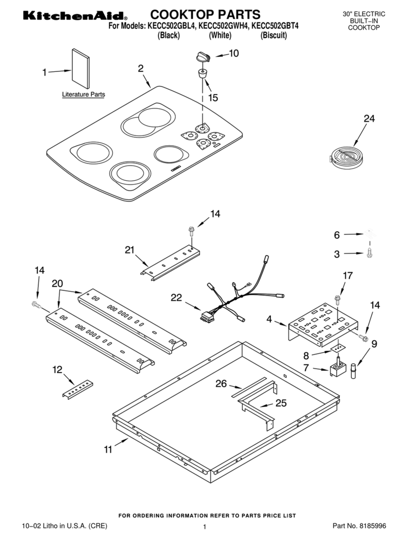 KitchenAid KECC502GBL4 User manual KitchenAid KECC502GBL4 User manual