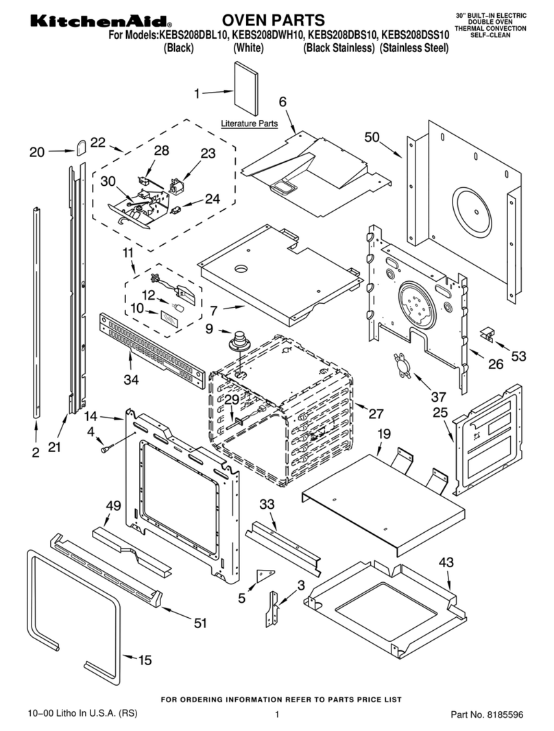 KitchenAid KEBS208DBL10 User manual