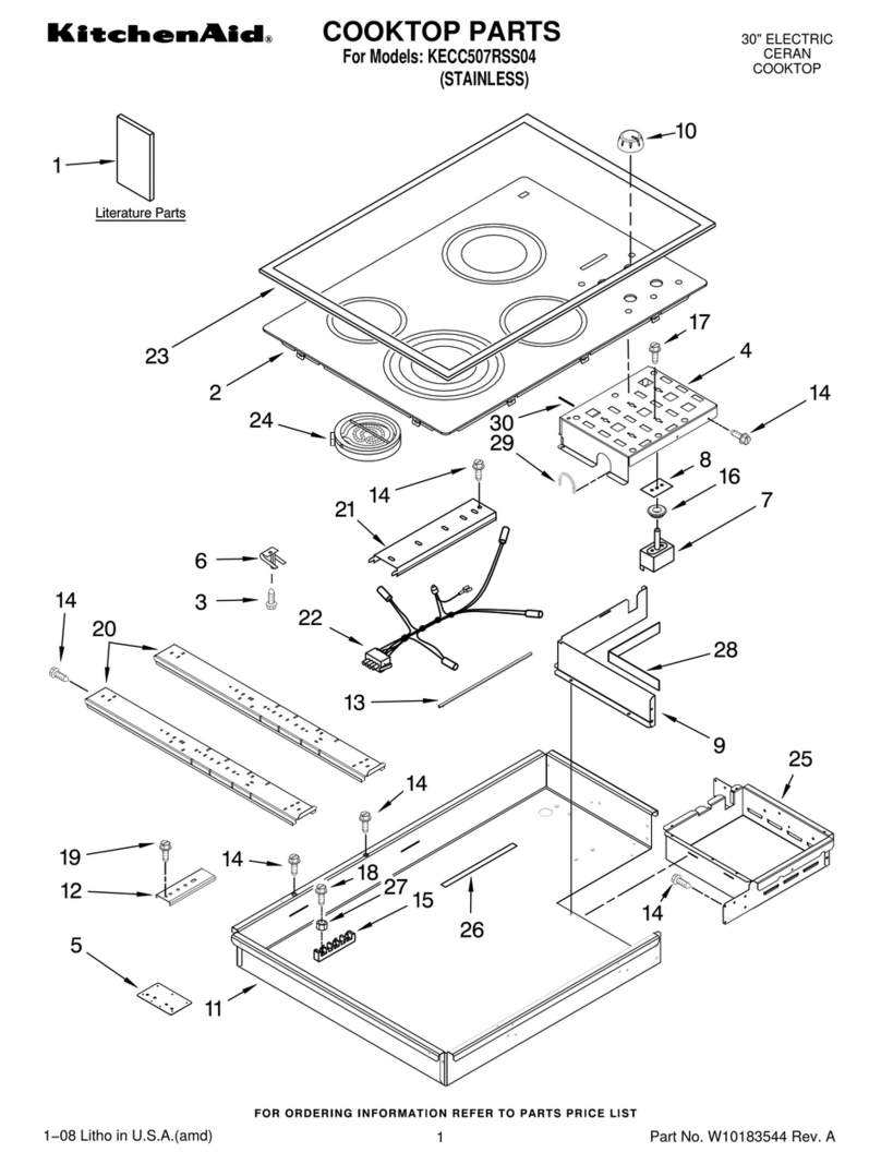 KitchenAid KECC507RSS04 User manual