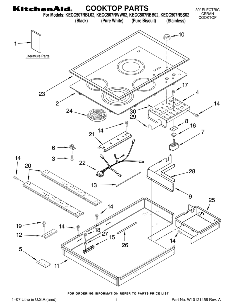 KitchenAid KECC507RBB02 User manual