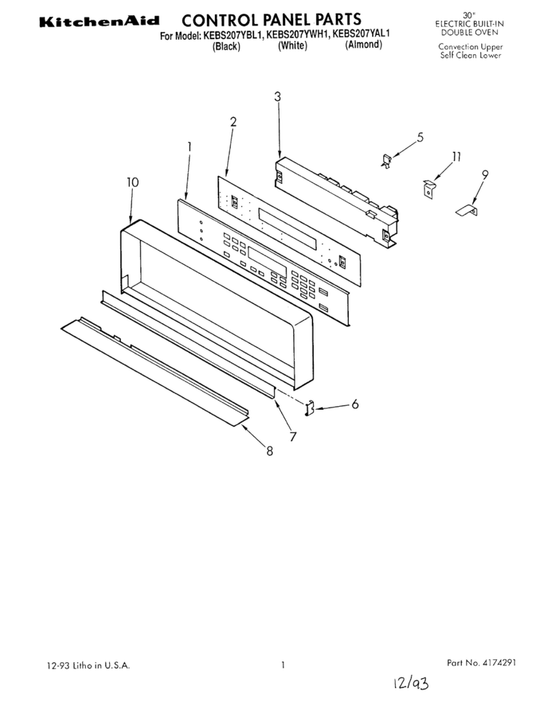 KitchenAid KEBS207YBL1 User manual