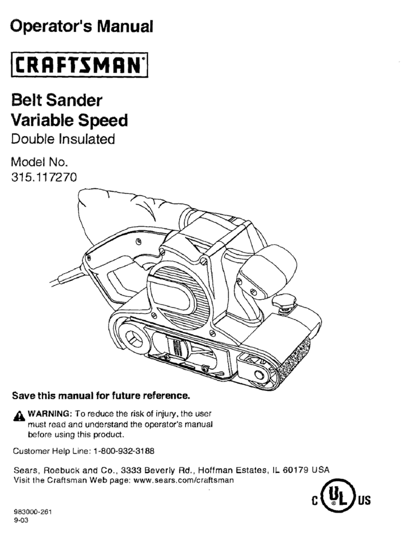 Craftsman 315.117270 User manual