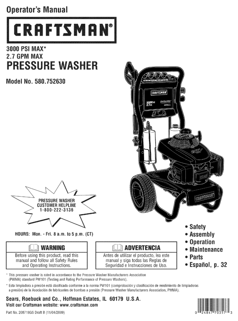 Craftsman 580.752630 User manual