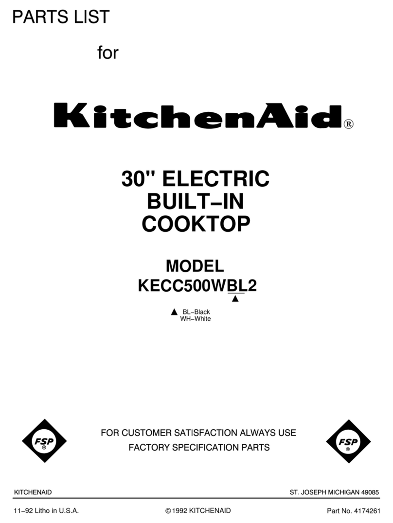 KitchenAid KECC500WBL2 User manual