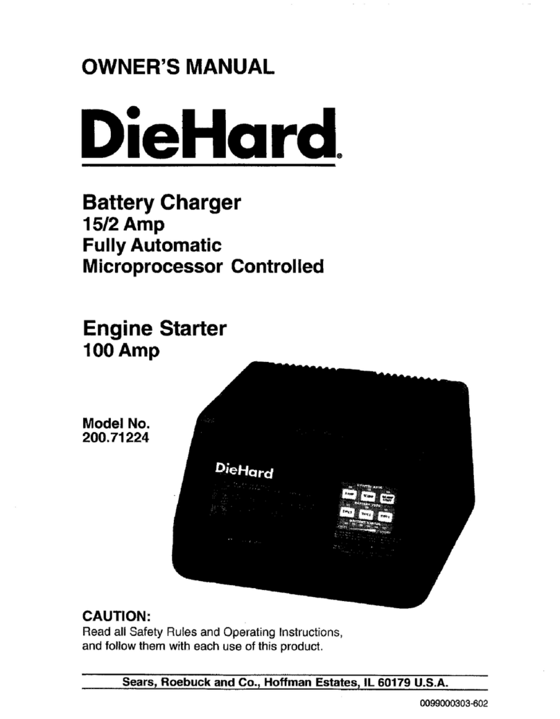 DieHard 200.71224 owner's manual