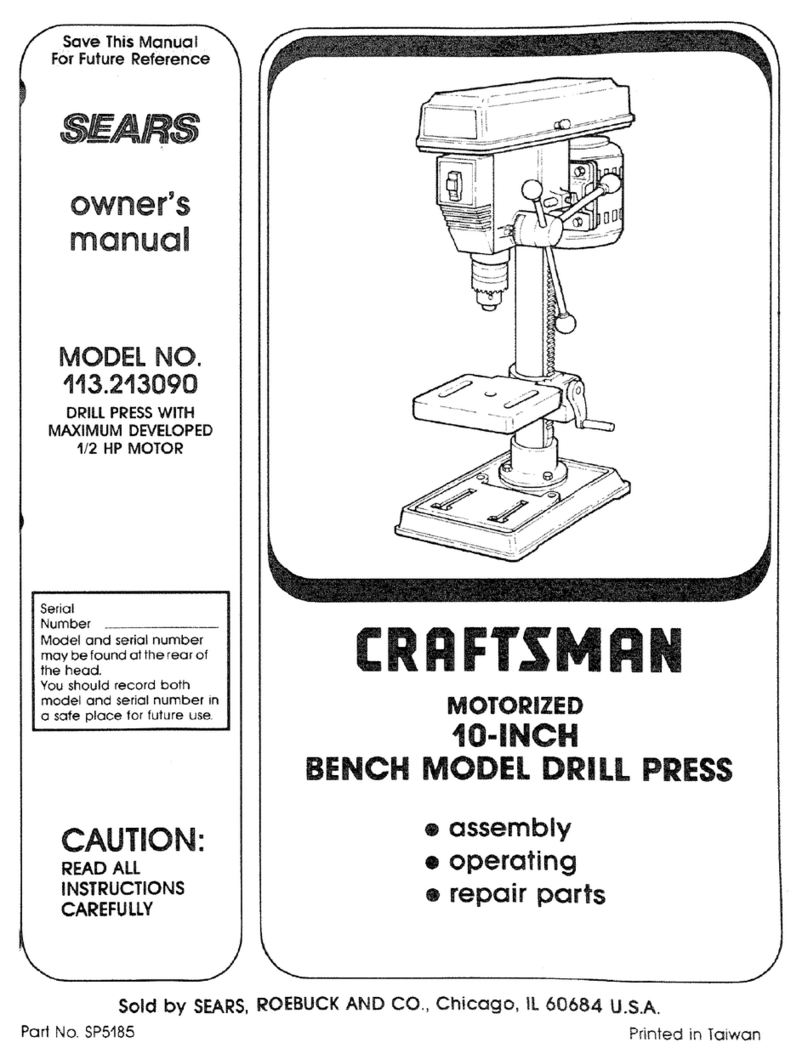 Craftsman 113.213090 owner's manual