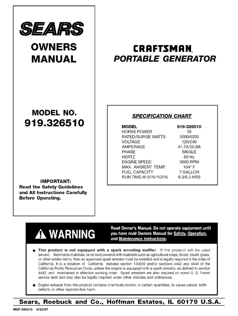 Craftsman 919.326510 User manual