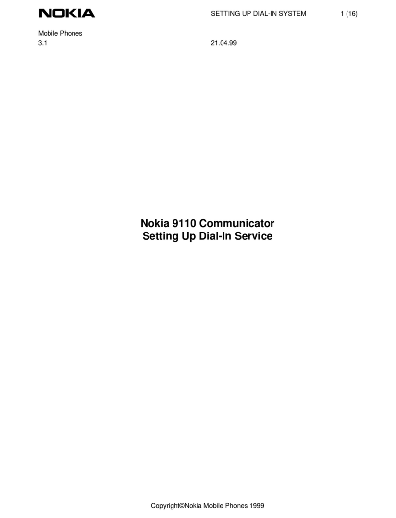 Nokia COMMUNICATOR 9110 User instructions