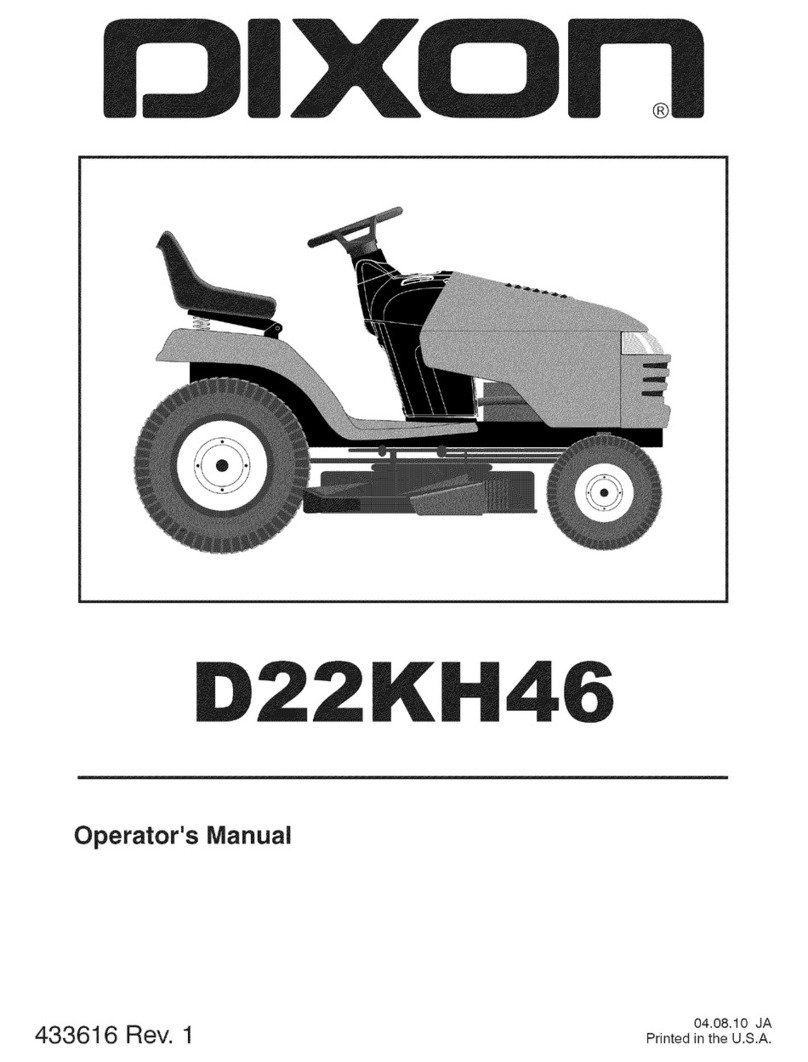 Dixon D22KH46 Operator's manual