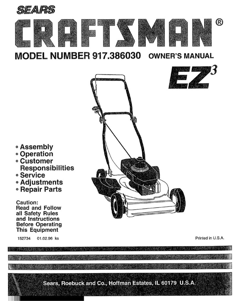 Craftsman EZ3 917.386030 owner's manual