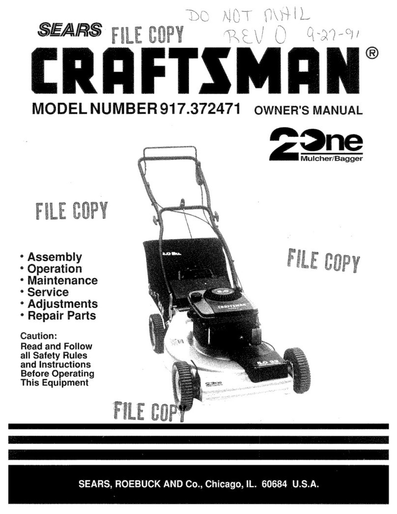 Craftsman 2One 917.372471 User manual