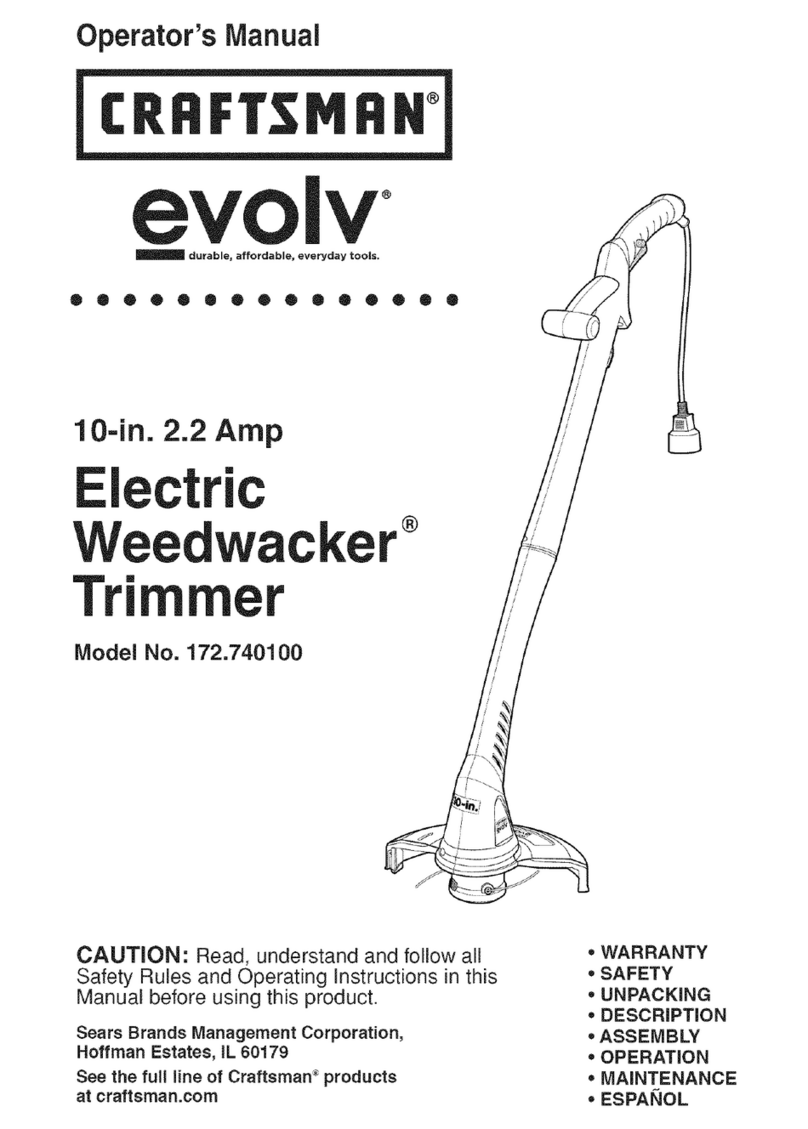 Craftsman evolv 172.740100 User manual