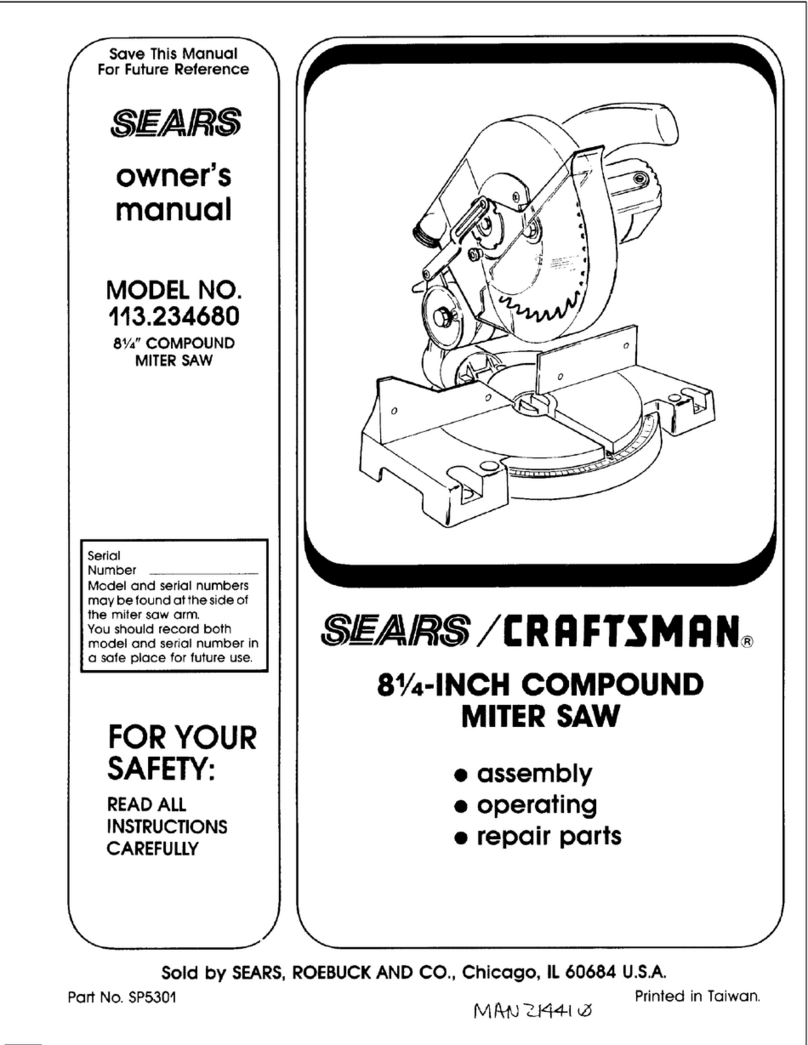 Craftsman 113.234680 User manual