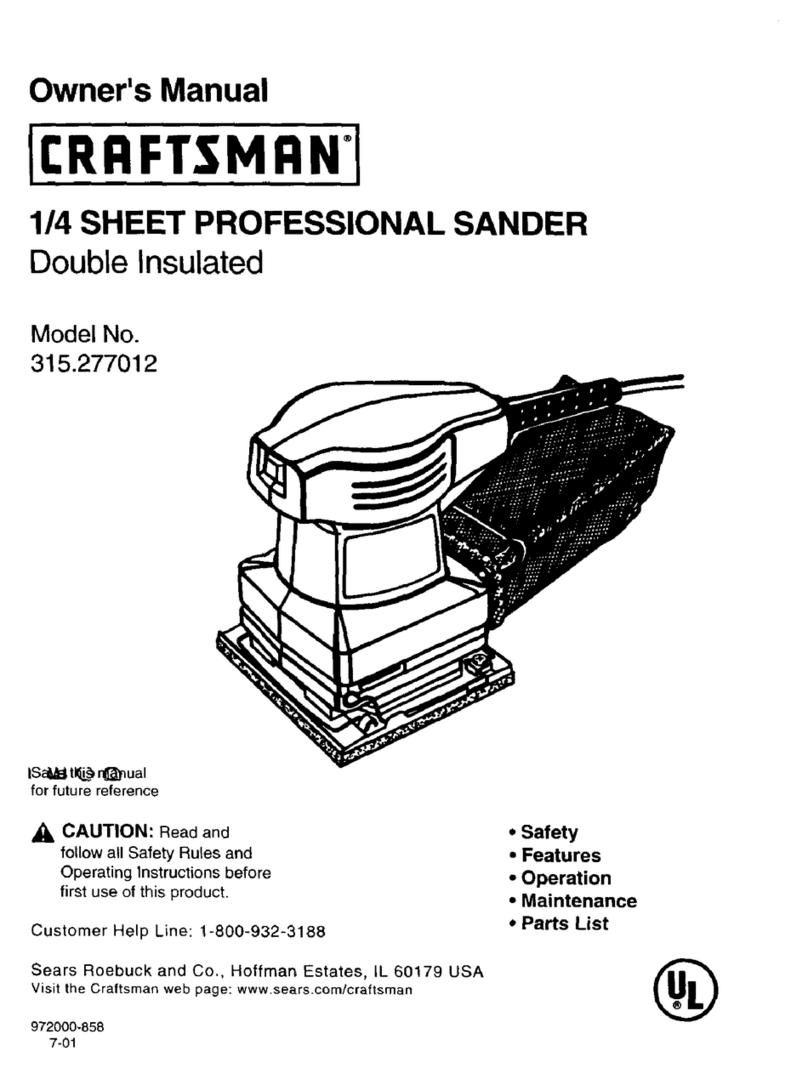 Craftsman 315.277012 User manual
