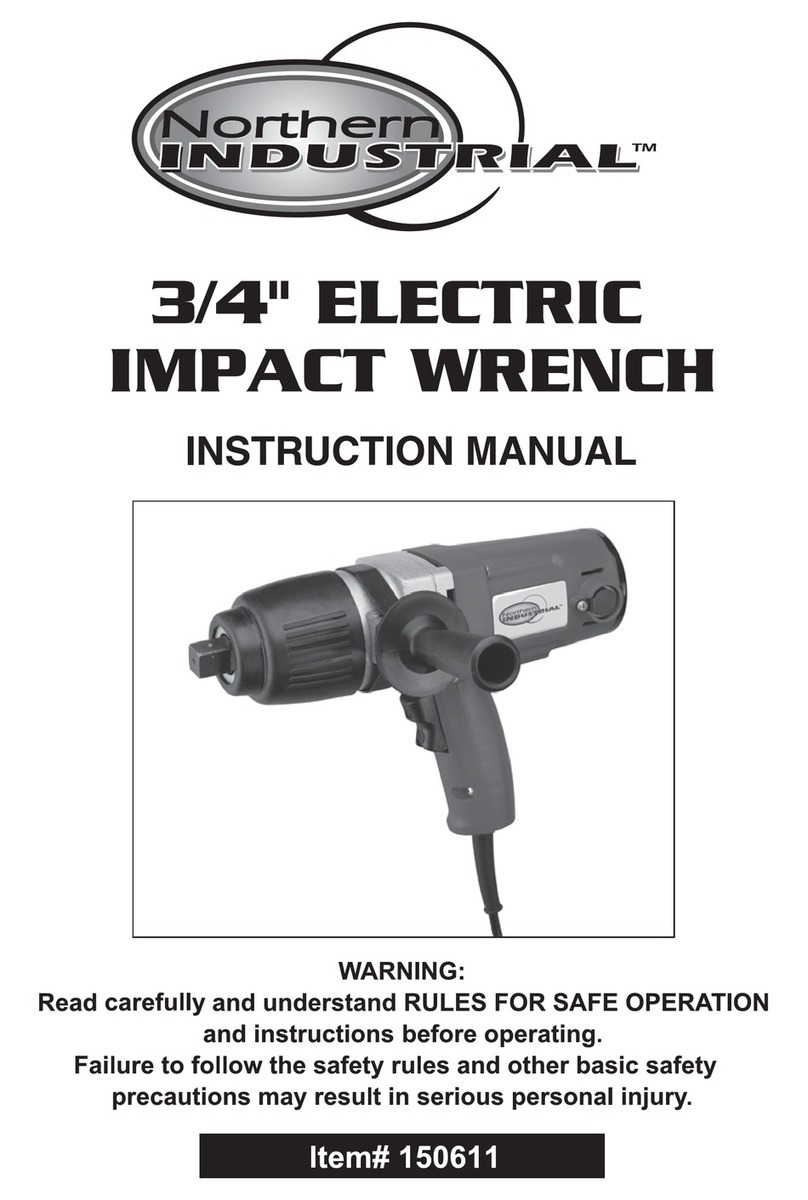 Northern Industrial Tools 150611 instruction manual